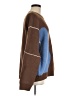 OAK + FORT Color Block Brown Pullover Sweater Size M - photo 4