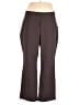 Athleta Solid Brown Active Pants Size 16 - photo 1