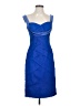 Tadashi Blue Cocktail Dress Size 2 - photo 1