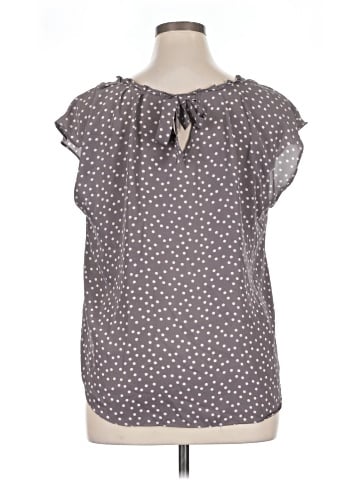 LC Lauren Conrad Short Sleeve Blouse (view 2)