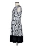 Tiana B. Graphic Black Casual Dress Size 8 - photo 5