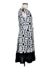Tiana B. Graphic Black Casual Dress Size 8 - photo 4