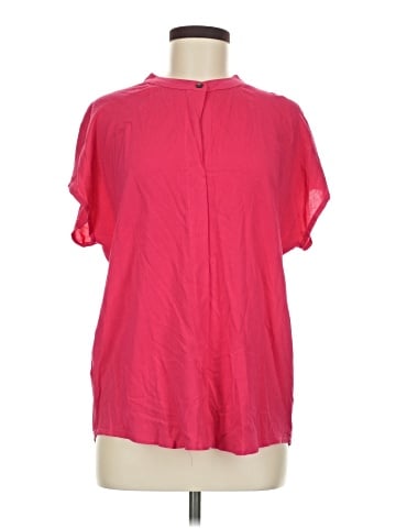Pure Navy Short Sleeve Blouse (view 1)