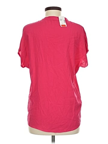 Pure Navy Short Sleeve Blouse (view 2)
