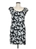 BCBGeneration 100% Polyester Print Gray Casual Dress Size 6 - photo 1