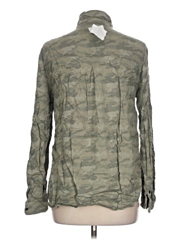 American Eagle Outfitters Long Sleeve Button-Down Shirt (view 2)