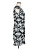 BCBGeneration 100% Polyester Print Gray Casual Dress Size 6 - photo 4