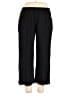 Umgee Black Linen Pants Size 1X - photo 1