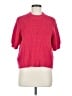 French Connection 100% Cotton Pink Pullover Sweater Size M - photo 1