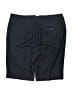 Sharagano Solid Black Shorts Size 16 - photo 2
