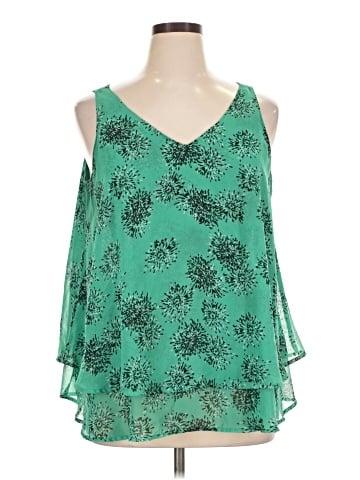 Lane Bryant Outlet Sleeveless Blouse (view 1)