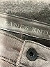 Lands' End Chevron-herringbone Gray Jeans Size 6 - photo 4
