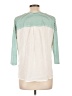 Freebird Green Teal 3/4 Sleeve Top Size L - photo 2