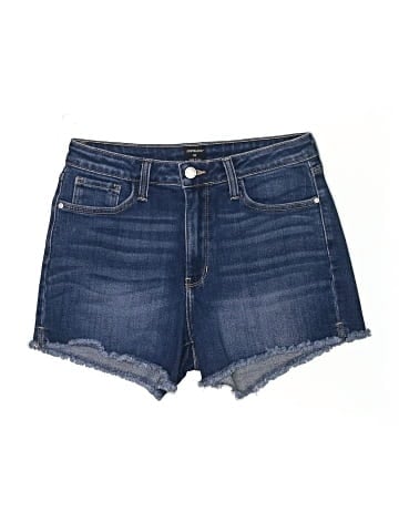 Just Black Denim Shorts (view 1)