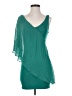 Bebe 100% Polyester Teal Cocktail Dress Size S - photo 1