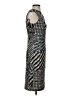 Calvin Klein Graphic Gray Cocktail Dress Size P (petite) - photo 4