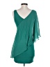 Bebe 100% Polyester Teal Cocktail Dress Size S - photo 2