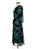 Studio One Print Green Cocktail Dress Size M (petite) - photo 5