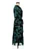 Studio One Print Green Cocktail Dress Size M (petite) - photo 4