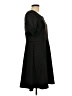 NY Collection Solid Black Cocktail Dress Size L (estimated) - photo 4