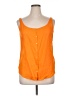 Dana Buchman Orange Sleeveless Blouse Size 16 - photo 1