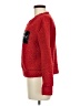 Wallflower 100% Polyester Red Pullover Sweater Size M - photo 5