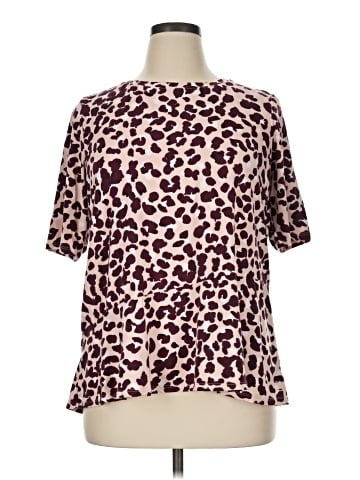 Cuddl Duds Short Sleeve Blouse (view 1)