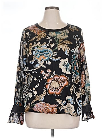 Soft Surroundings Long Sleeve Blouse (view 1)