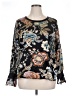 Soft Surroundings Black Long Sleeve Blouse Size XL - photo 1