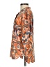 A.L.C. Paisley Orange Long Sleeve Button-Down Shirt Size 2 - photo 5