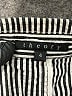 Theory 100% Cotton Stripes Gray Blazer Size 4 - photo 6