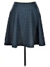 Freeway Polka Dots Blue Casual Skirt Size XL - photo 1