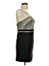 Silence and Noise Graphic Black Cocktail Dress Size L - photo 4