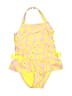 Cat & Jack 100% Polyester Stars Yellow One Piece Swimsuit Size 3T - photo 1