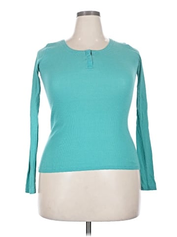 Mossimo Supply Co. 3/4 Sleeve T-Shirt (view 1)