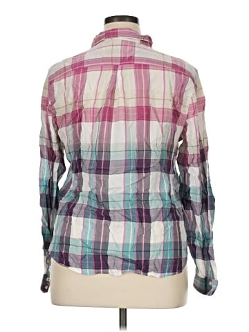 American Eagle Outfitters Long Sleeve Button-Down Shirt (view 2)