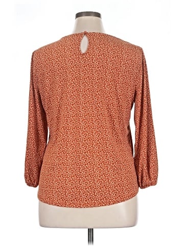 Adrianna Papell 3/4 Sleeve Blouse (view 2)