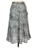Gianni Bini 100% Polyester Animal Print Silver Casual Skirt Size 2 - photo 1