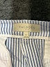 Talbots Outlet 100% Cotton Stripes Blue Casual Pants Size 12 - photo 7
