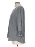 West Kei 100% Polyester Gray 3/4 Sleeve Blouse Size L - photo 5