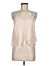 Lush 100% Polyester Pink Sleeveless Blouse Size M - photo 1