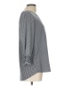 West Kei 100% Polyester Gray 3/4 Sleeve Blouse Size L - photo 4