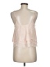Lush 100% Polyester Pink Sleeveless Blouse Size M - photo 2