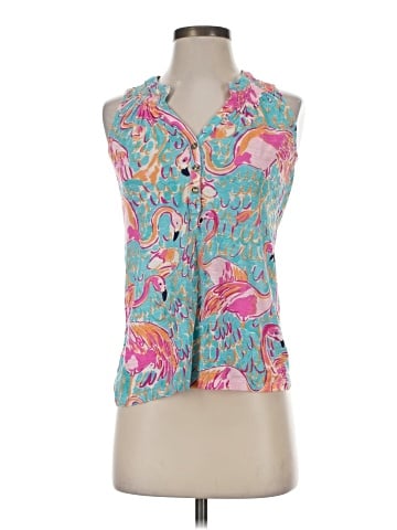 Lilly Pulitzer Sleeveless Button-Down Shirt (view 1)