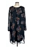 Maurices 100% Polyester Paisley Blue Casual Dress Size L - photo 1