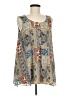 Roz & Ali 100% Polyester Blue Sleeveless Blouse Size M - photo 1