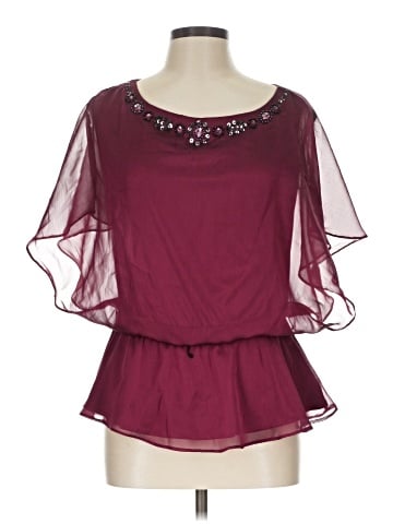 DressBarn Short Sleeve Blouse (view 1)