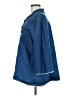 Reborn Blue 3/4 Sleeve Button-Down Shirt Size M - photo 5