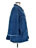 Reborn Blue 3/4 Sleeve Button-Down Shirt Size M - photo 4