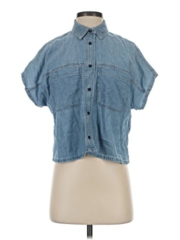 Madewell Short Sleeve Button-Down Shirt (view 1)